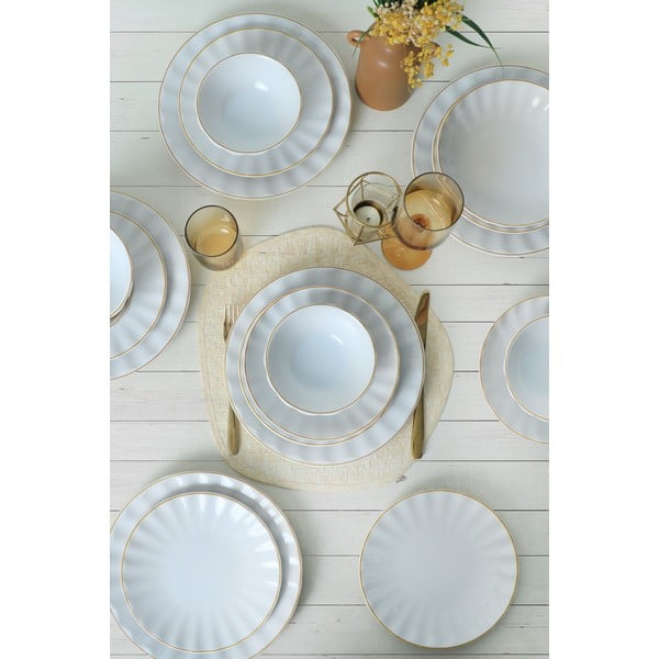 Set da pranzo in ceramica 24 pz – Hermia-image-1
