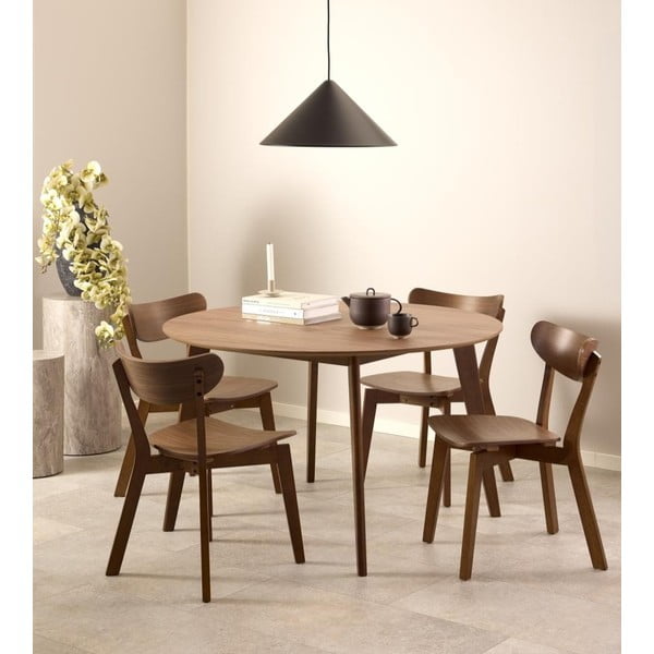 Tavolo da pranzo rotondo ø 120 cm Roxby – Actona-image-1