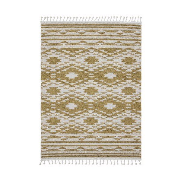 Tappeto giallo , 120 x 170 cm Taza - Asiatic Carpets