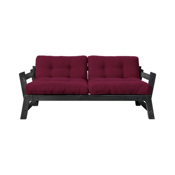 Divano variabile Step Nero/Bordeaux chiaro - Karup Design