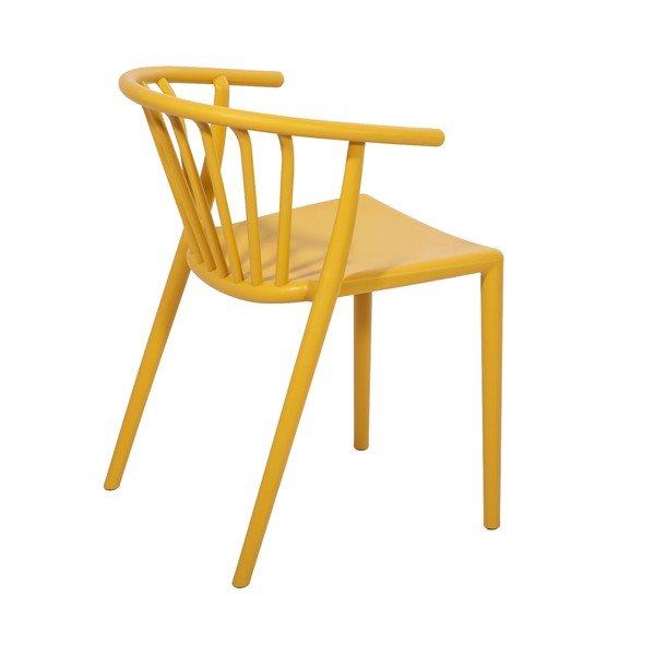 Sedia da giardino gialla Capri - Bonami Essentials-image-4