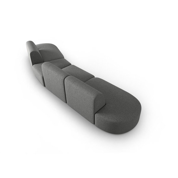 Divano grigio 412 cm Shane - Micadoni Home-image-3