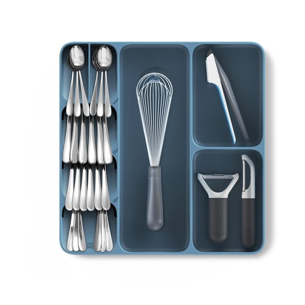 Organizzatore per cassetti da cucina blu DrawerStore Compact Sky - Joseph Joseph-image-3