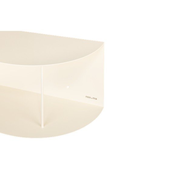 Mensola beige in metallo con ripiani multipli 80 cm Lina – noo.ma-image-4