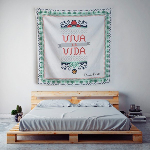 Arazzo 140x140 cm Viva la Vida - Really Nice Things-image-1