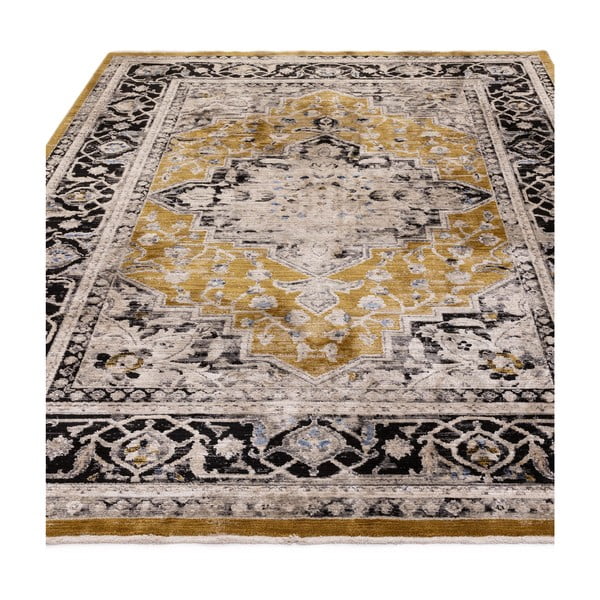 Tappeto giallo ocra 240x330 cm Sovereign - Asiatic Carpets-image-3