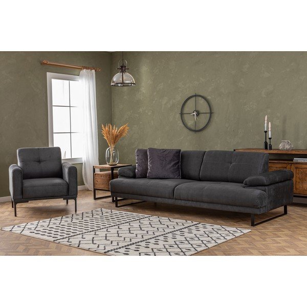 Divano antracite 239 cm Mustang - Balcab Home-image-2