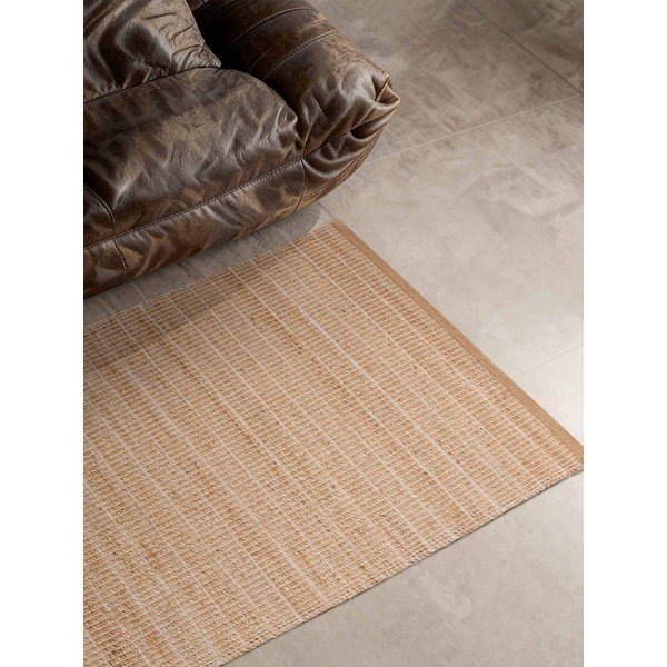 Passatoia di colore naturale in misto iuta reversibile/tessuta a mano 80x300 cm Birka – Villeroy&Boch-image-1