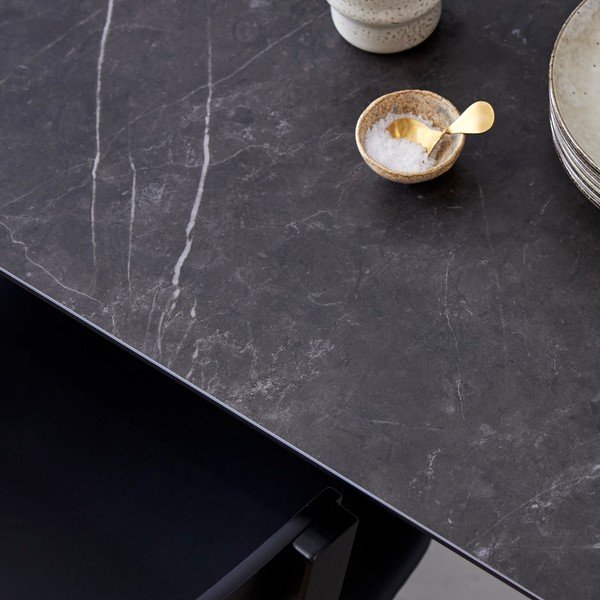 Tavolo da pranzo con piano in ceramica Hammel , 220 x 95 cm Batu - Hammel Furniture-image-1