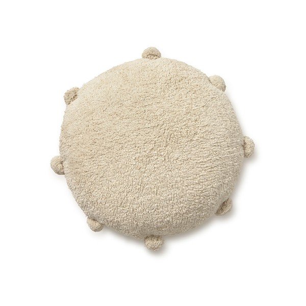 Pouf a sacco per bambini color crema Bubbly – Lorena Canals