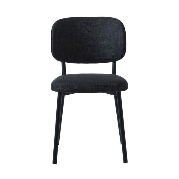 Sedia da pranzo grigio scuro Fowler - Unique Furniture-image-3