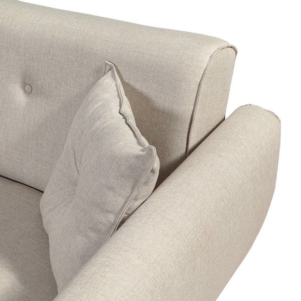 Divano letto beige divano angolare Aria - Balcab Home-image-1