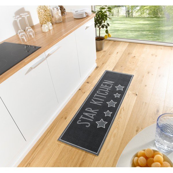 Runner Star grigio scuro, 50 x 150 cm Cook & Clean - Zala Living-image-1