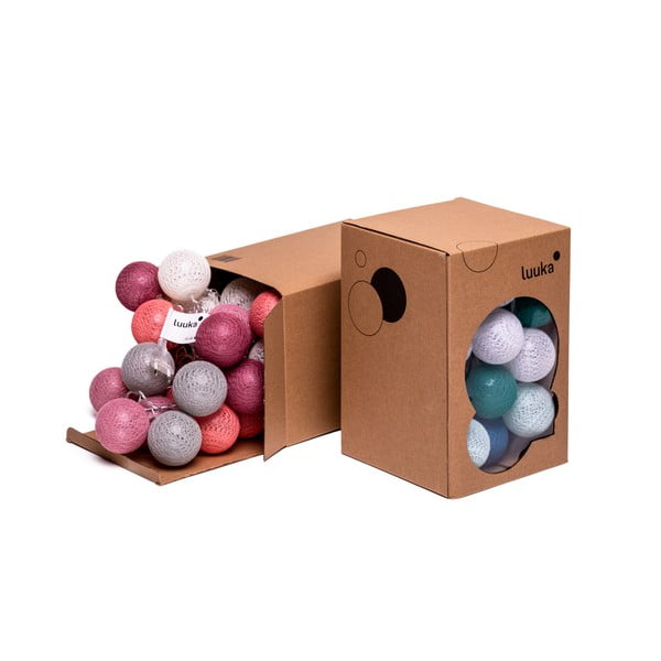 Catena luminosa numero di lampadine 15 pezzi lunghezza 250 cm LUUKA - Bonami Essentials-image-2