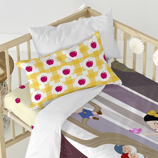 Copripiumino e cuscino in cotone per bambini , 115 x 145 cm Mirror Mirror - Mr. Fox-image-1