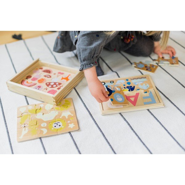 Puzzle per bambini in legno Colours - Kindsgut-image-4