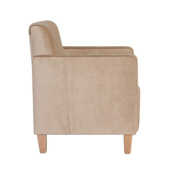 Poltrona beige Milla Velvet - Max Winzer-image-4
