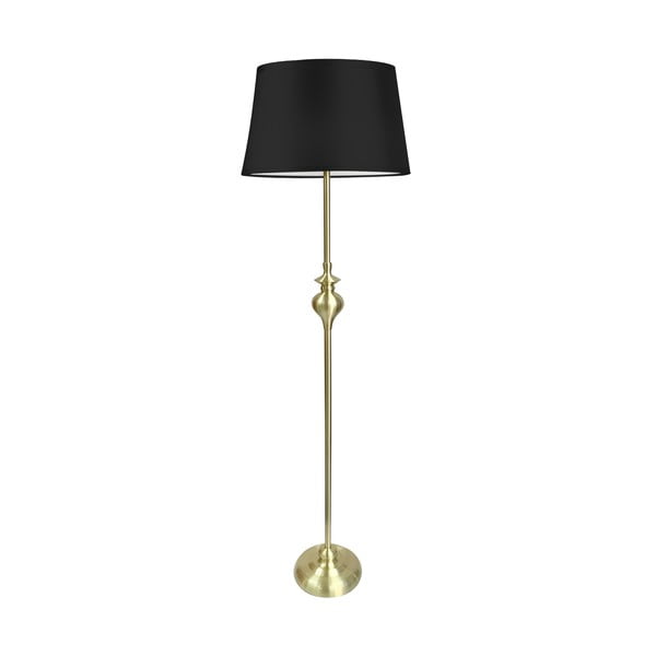Lampada da terra in nero e oro (altezza 135 cm) Prima Gold - Candellux Lighting