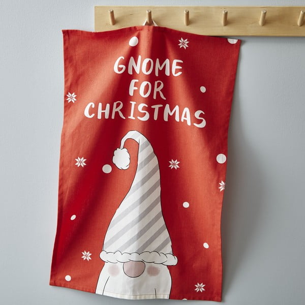 Set di strofinacci in cotone a tema natalizio 4 pz 50x70 cm Gnomes – Catherine Lansfield-image-2