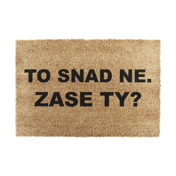 Zerbino in cocco 40x60 cm Zase Ty? - Artsy Doormats