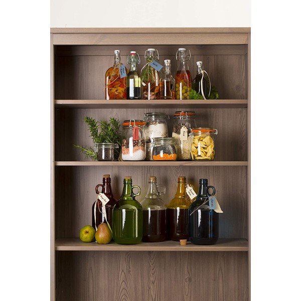 Bottiglia con tappo in ceramica Gin Home Made, 500 ml - Kitchen Craft-image-1