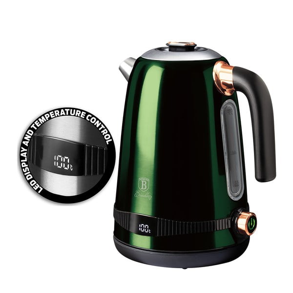 Bollitore verde 1,7 l Emerald Collection - BerlingerHaus-image-2