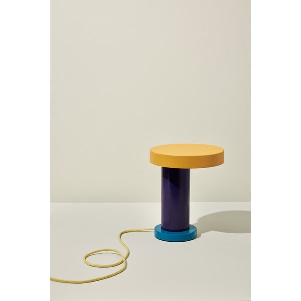 Lampada da tavolo dimmerabile a LED viola (altezza 25 cm) Magic - Hübsch-image-1