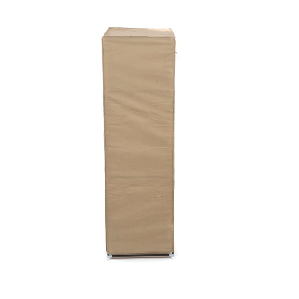 Armadio in tessuto beige 70x148 cm Wardrobe - Compactor-image-4