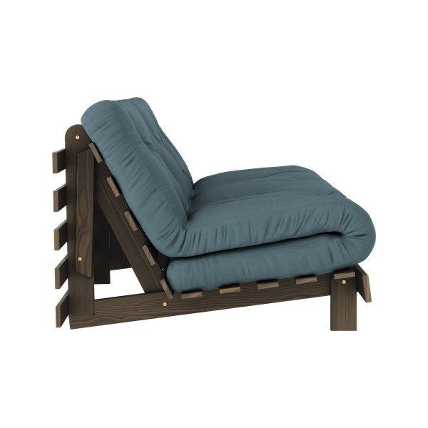 Divano letto color petrolio 160 cm Roots - Karup Design-image-4