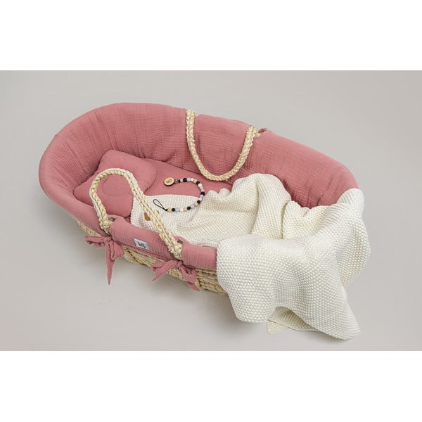 Cestino rosa con supporto Meeko - BELLAMY-image-1