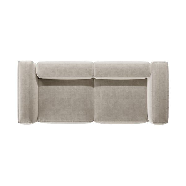 Divano beige 264 cm Bergamo – Cosmopolitan Design-image-3