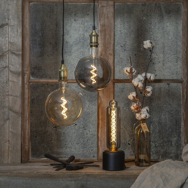 Lampadina decorativa a LED caldo dimmerabile E27, 3 W Industrial Vintage - Star Trading-image-1