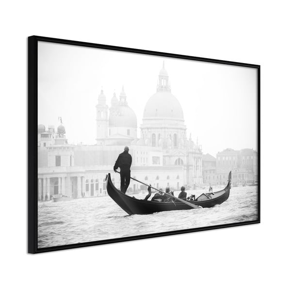 Poster in cornice, 30 x 20 cm Symbols of Venice - Artgeist