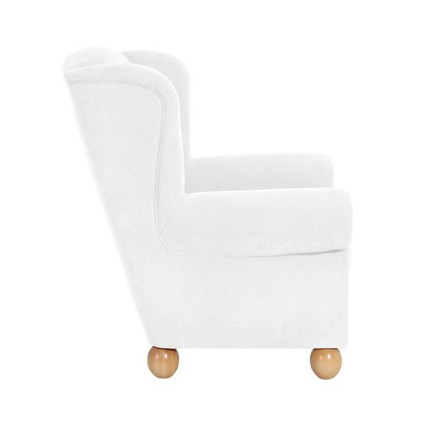 Poltrona crema Monarch Velor - Max Winzer-image-2