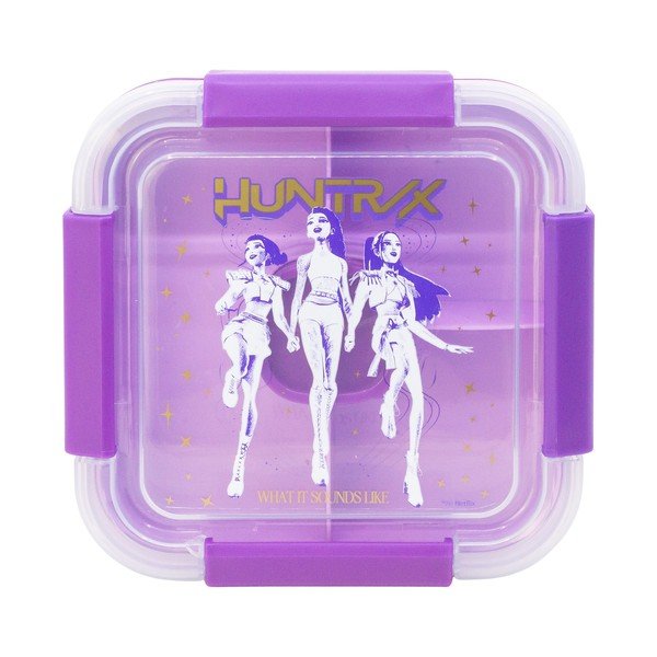 Portapranzo per bambini viola in plastica K-Pop Demon Hunters – STOR