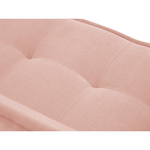 Divano rosa 160 cm Mike - Micadoni Home-image-1