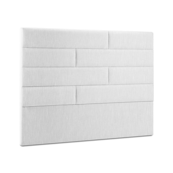 Testata imbottita grigio chiaro 160x120 cm NY - Cosmopolitan Design-image-2