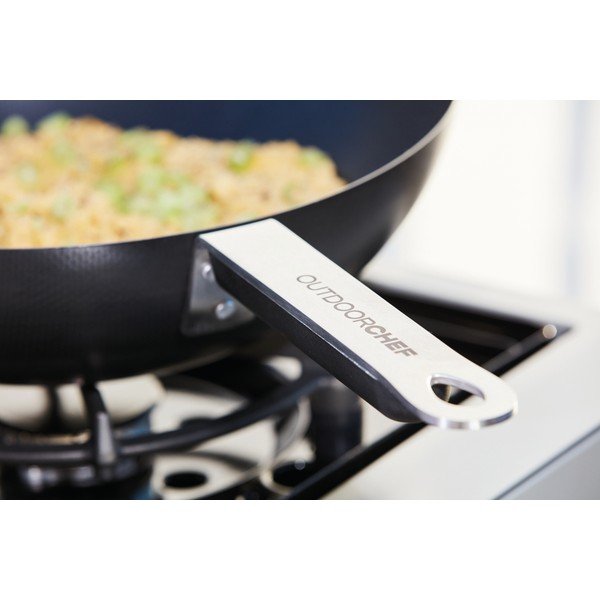 Padella per grigliare WOK 2 pezzi - Outdoorchef-image-1