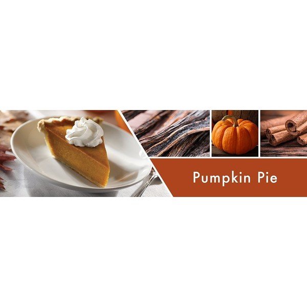 Candela profumata in vaso di vetro Pumpkin Pie, 150 ore di combustione - Goose Creek-image-1