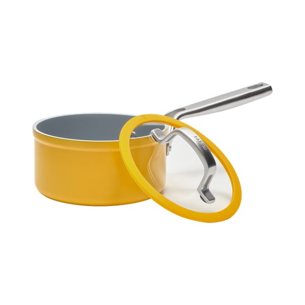 Pentola con coperchio incluso/con superficie in ceramica adatta all'induzione 1,3 l Meda 3.0 – FABINI-image-4