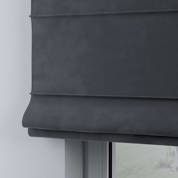 Tenda romana grigia 170x100 cm Posh Velvet - Yellow Tipi-image-4