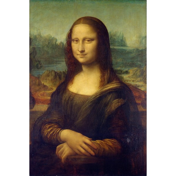 Riproduzione pittorica 40x60 cm Leonardo da Vinci - Mona Lisa - Fedkolor