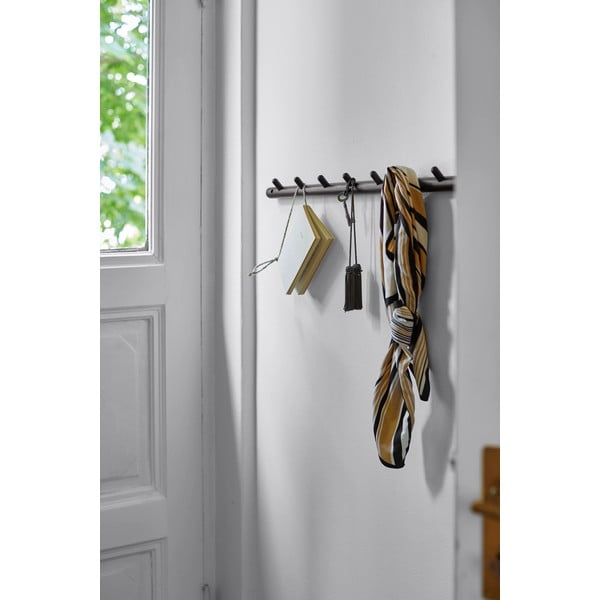 Appendiabiti da parete in legno di quercia in colore naturale Milford - Rowico-image-1