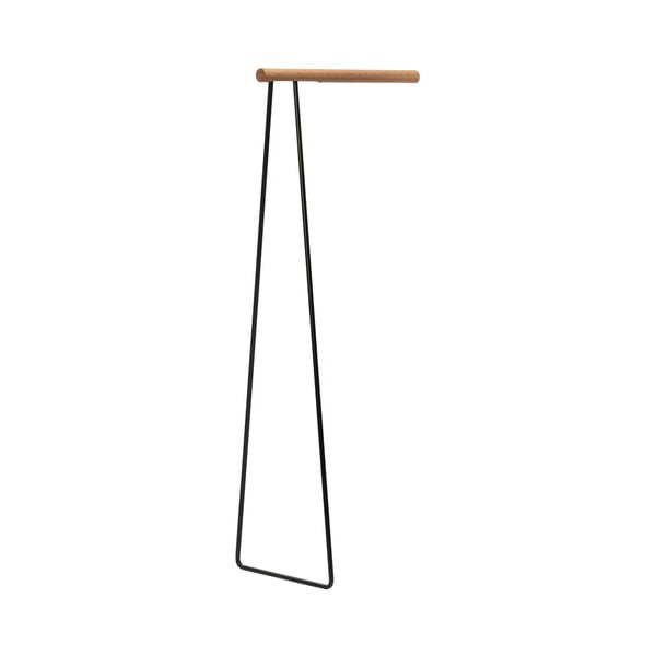 Stand appendiabiti nero in acciaio 65x150x45 cm – LIND DNA
