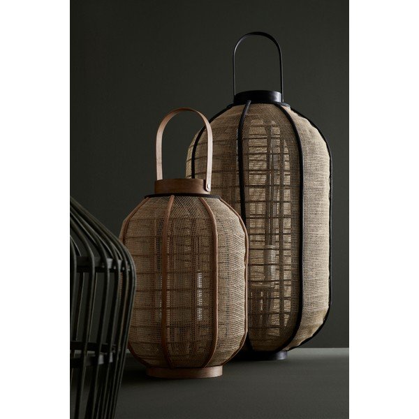 Lanterna in iuta (altezza totale 61,5 cm) Hamir – Yes Everyday-image-1