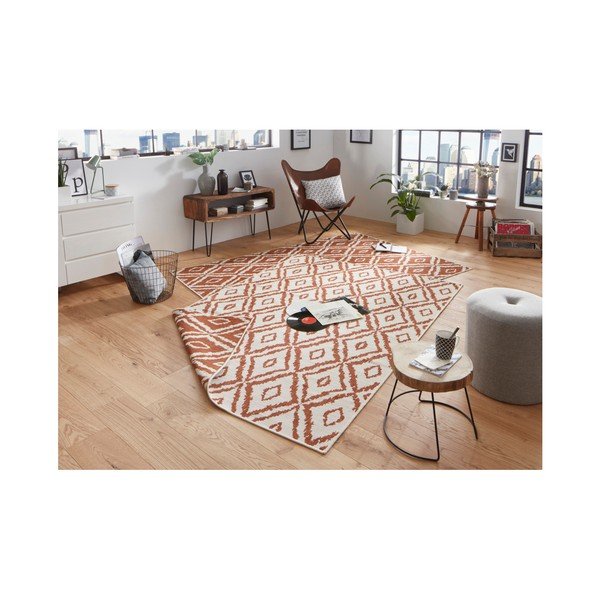 Tappeto da esterno rosso e bianco , 80 x 150 cm Rio - NORTHRUGS-image-4