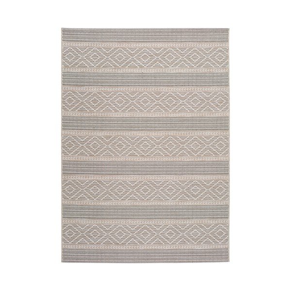 Tappeto da esterno beige , 130 x 190 cm Cork Lines - Universal