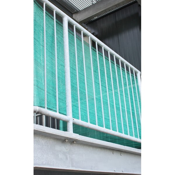 Schermo protettivo per balcone in plastica verde 500x90 cm - Garden Pleasure