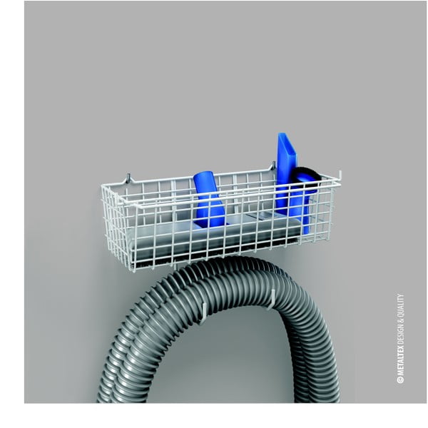 Portagomma a parete con vano portaoggetti - Metaltex-image-1