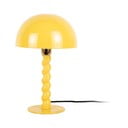Lampada da tavolo gialla con paralume in metallo (altezza totale 39 cm) Prisa – Leitmotiv